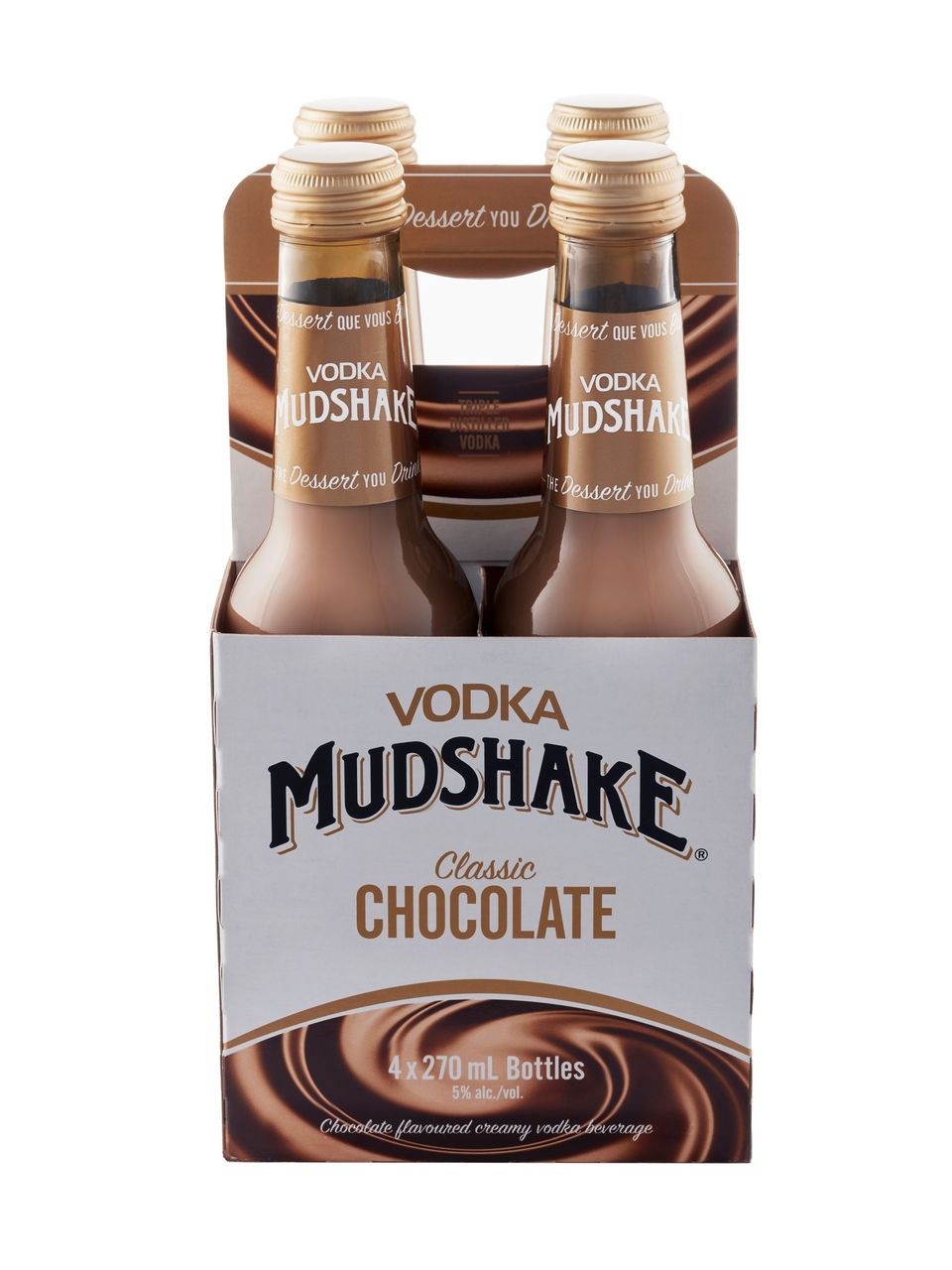 VODKA MUDSHAKE CHOCOLATE, Size: 4 Bottles