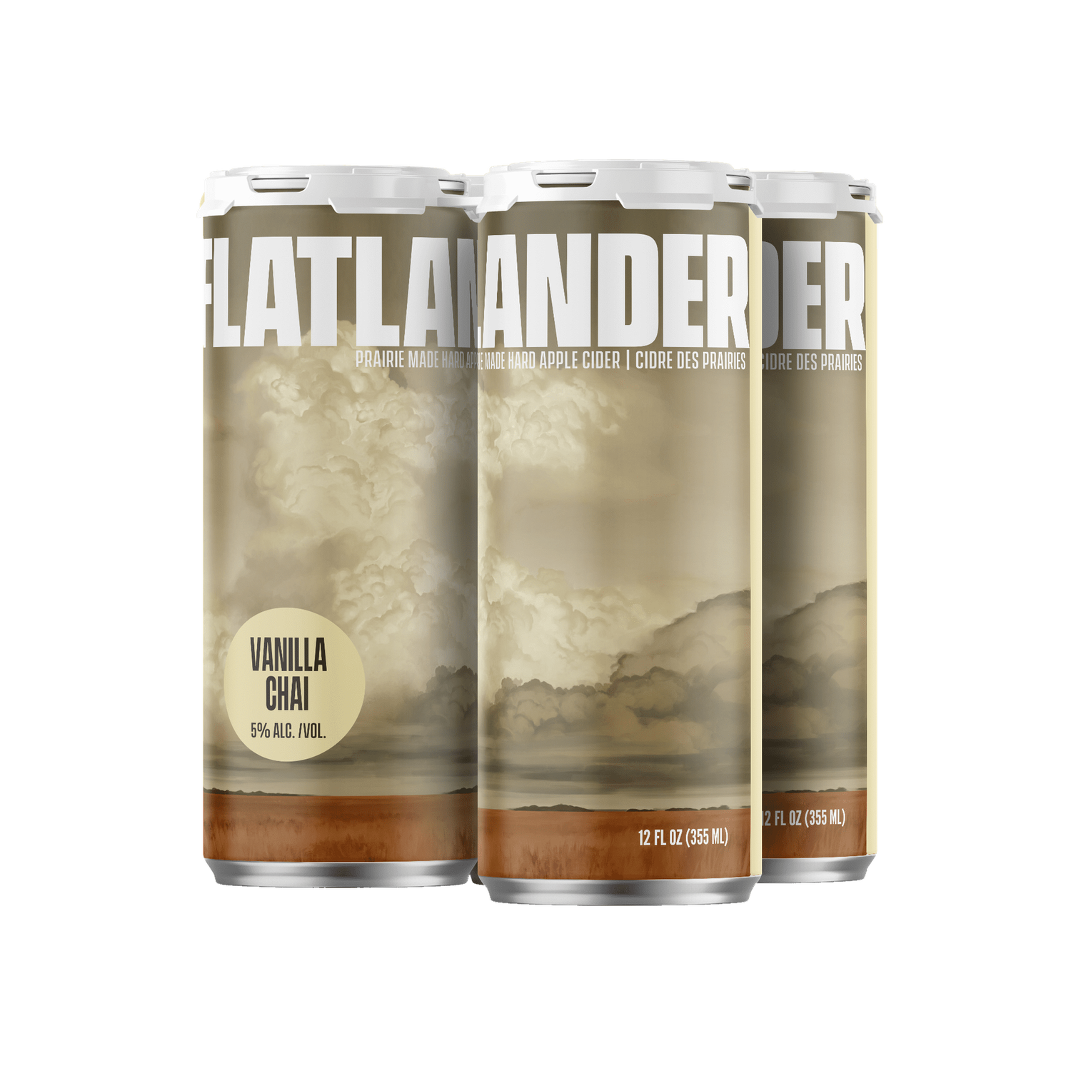 FLATLANDER VANILLA, Size: 4 Cans