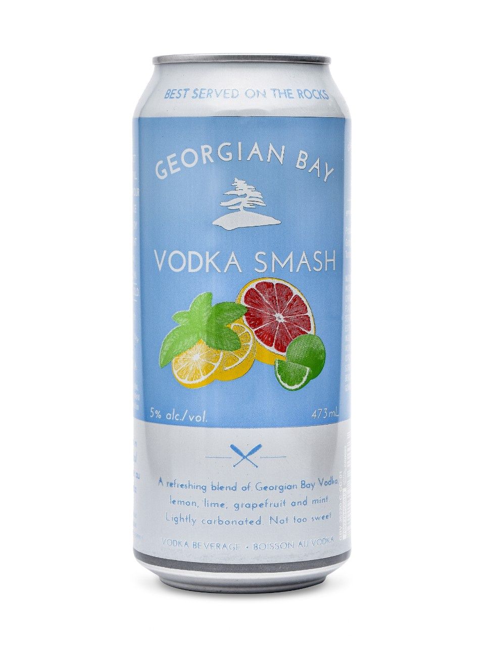 GEORGIAN BAY VODKA SMASH 473ml, Size: 1 Can 473ml