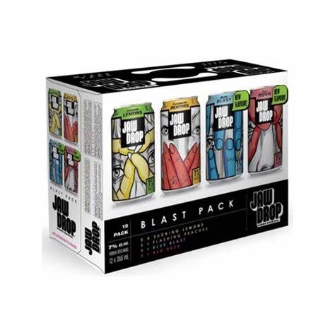 JAW DROP BLAST PACK, Size: 12 Cans