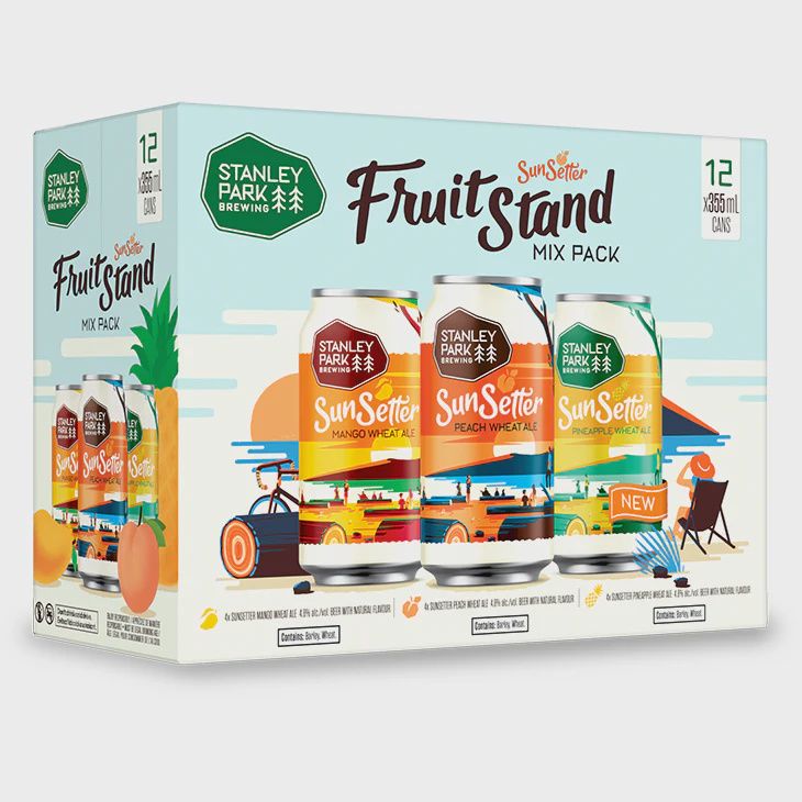 STANLEY PARK FRUIT STAND, Size: 12 Cans