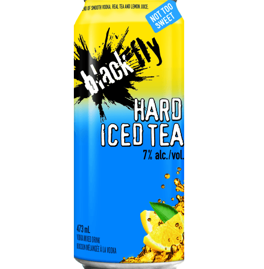 BLACK FLY HARD ICED TEA, Size: 1 Can 473ml