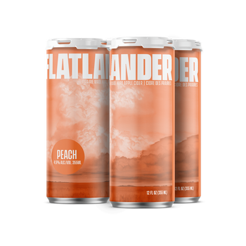 FLATLANDER PEACH CIDER