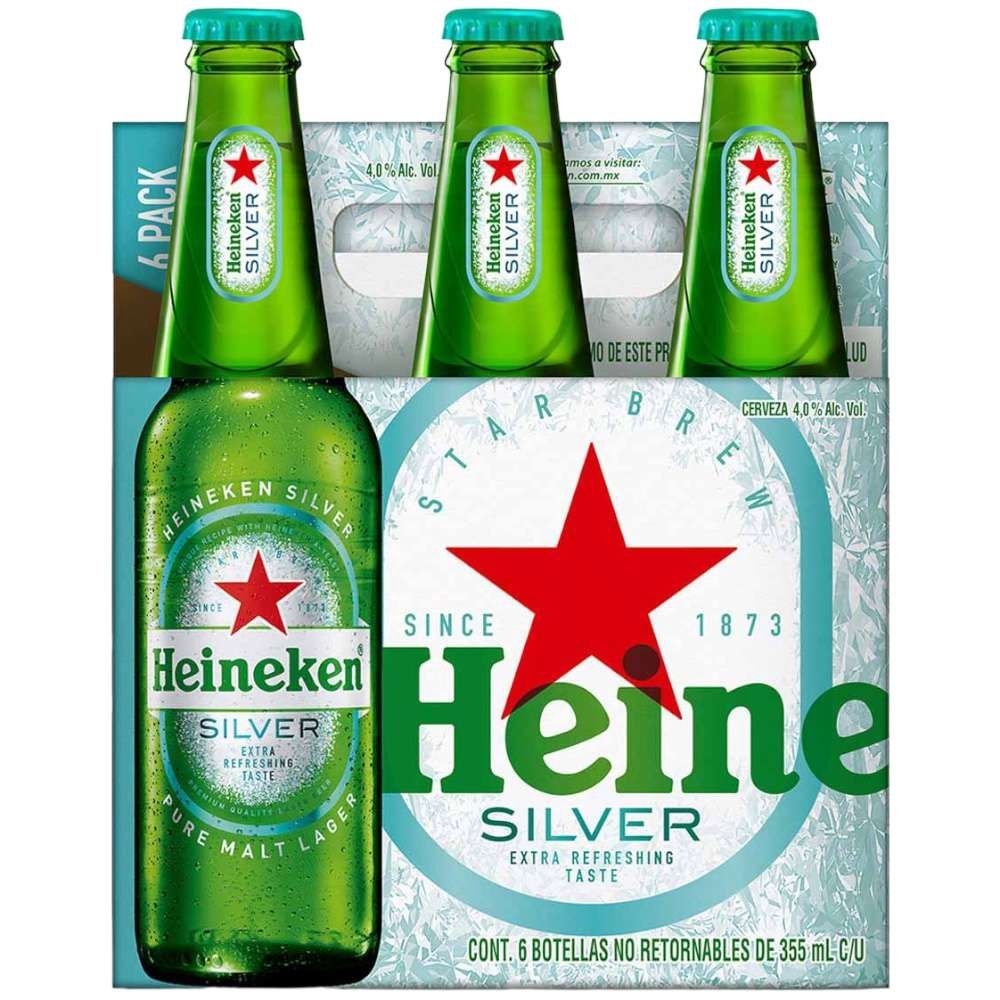 HEINEKEN SILVER, Size: 6 Bottles