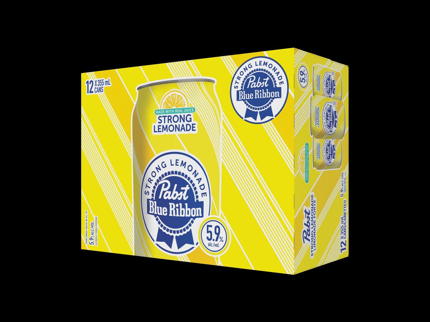 PABST VODKA LEMONADE, Size: 12 Cans