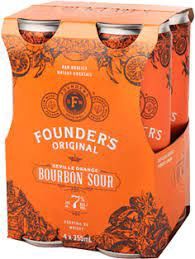 FOUNDER&#39;S SEVILLE ORANGE BOUR SOUR, Size: 4 Cans