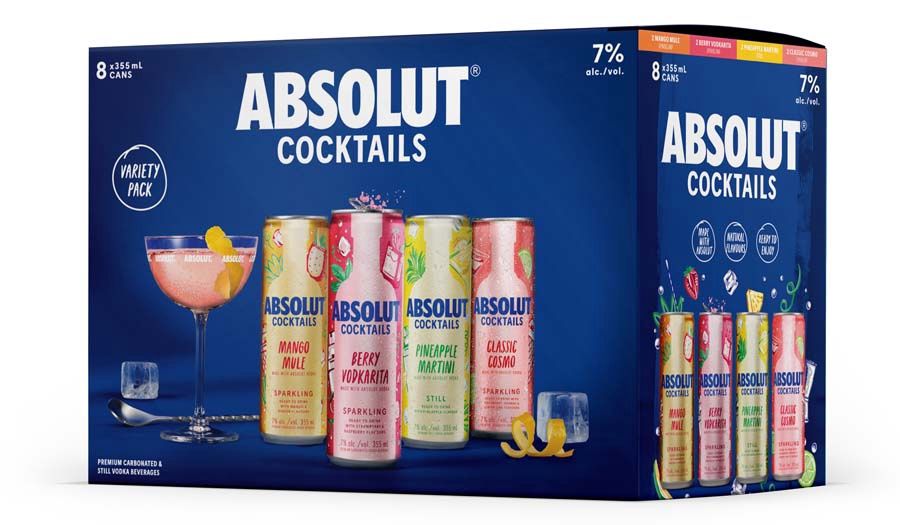 ABSOLUT COCKTAILS VARIETY PACK