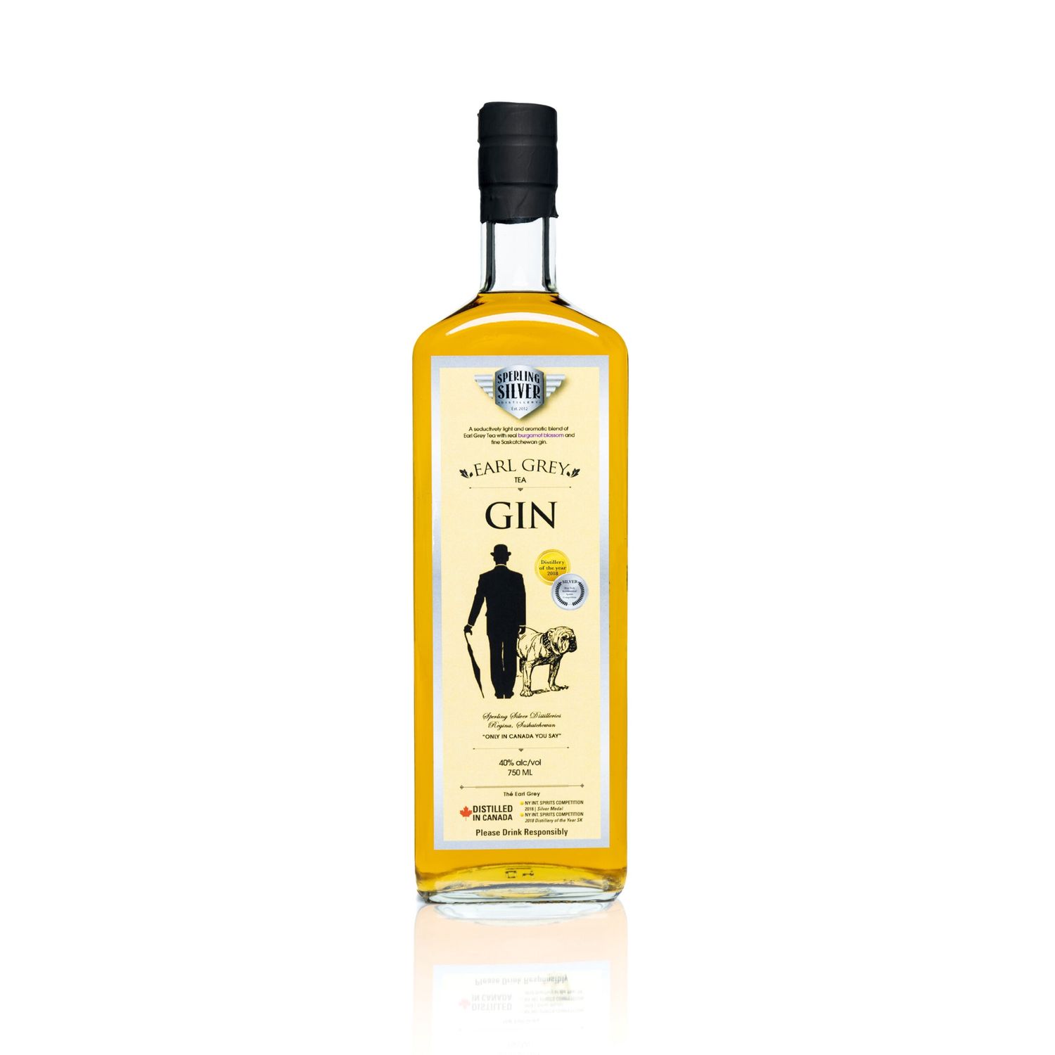 EARL GREY TEA GIN, Size: 750 ml