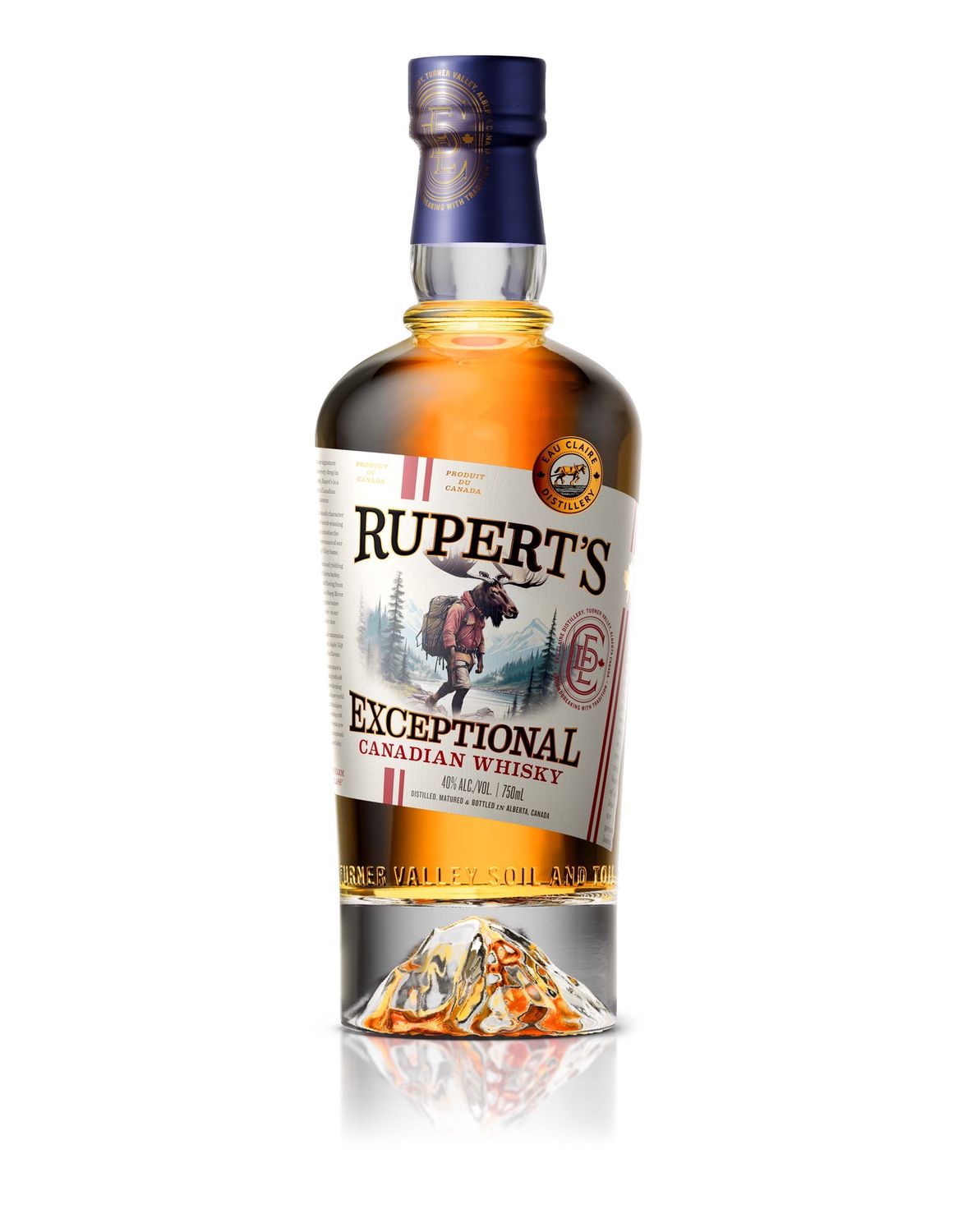 RUPERTS EXEPTIONAL CANADIAN WHISKY, Size: 750 ml