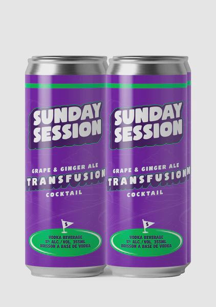 SUNDAY SESSION GRAPE TRANSFUSION, Size: 4 Cans