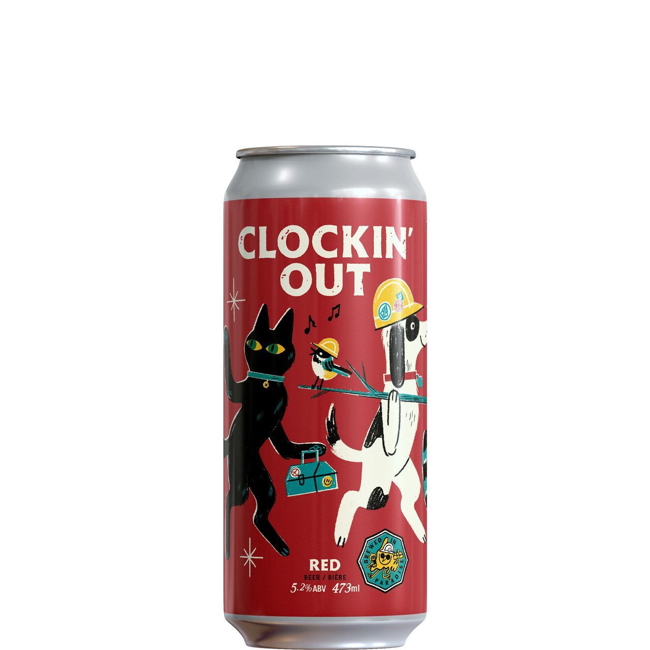 BANISHED CLOCKING OUT, Size: 1 Can 473ml