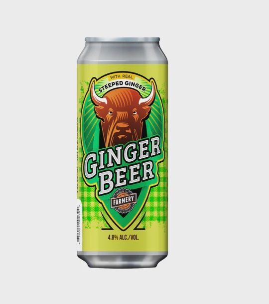 FARMERY GINGER BEER, Size: 1 Can 473ml