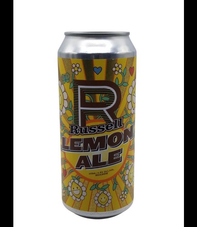 RUSSELL LEMON LORAL WHEAT ALE, Size: 4 Cans