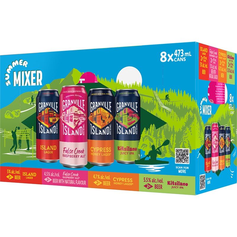 GIB SUMMER MIXER, Size: 8 Cans