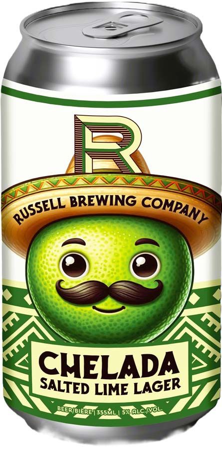 RUSSELL CHELADA SALTED LIME LAGER