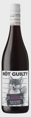 NOT GUILTY RED ZERO ALC