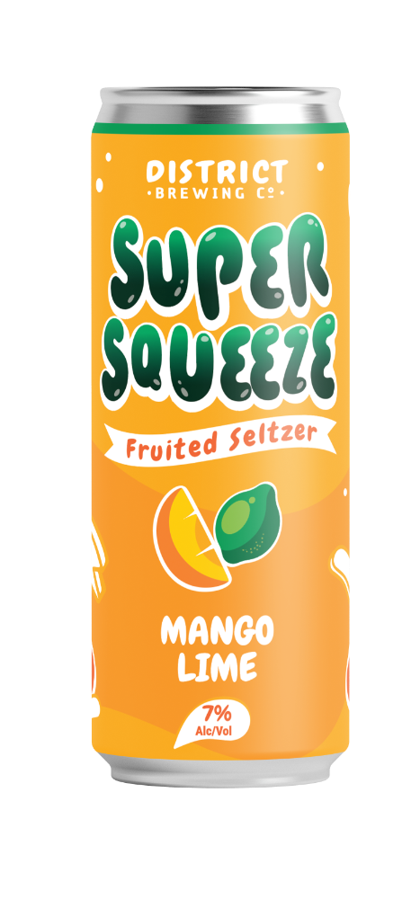 DISTRICT  MANGO LIME SELTZER