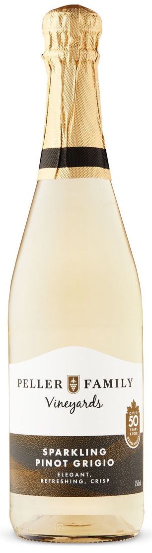 PELLER SPARKLING PINOT GRIGIO, Size: 750 ml