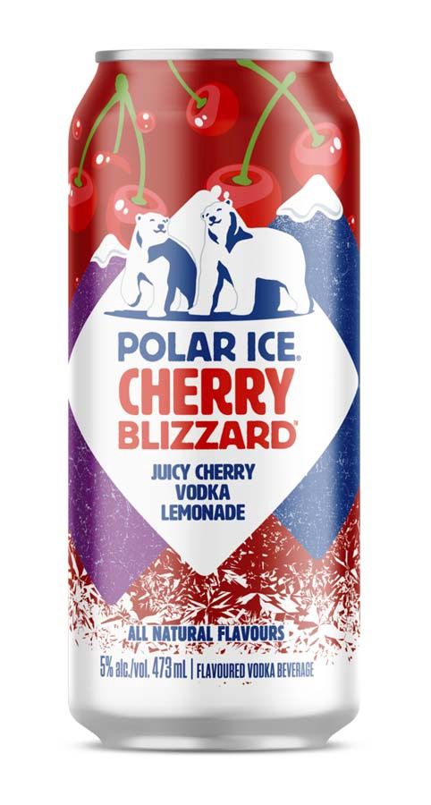 POLAR ICE CHERRY BLIZZARD, Size: 1 Can