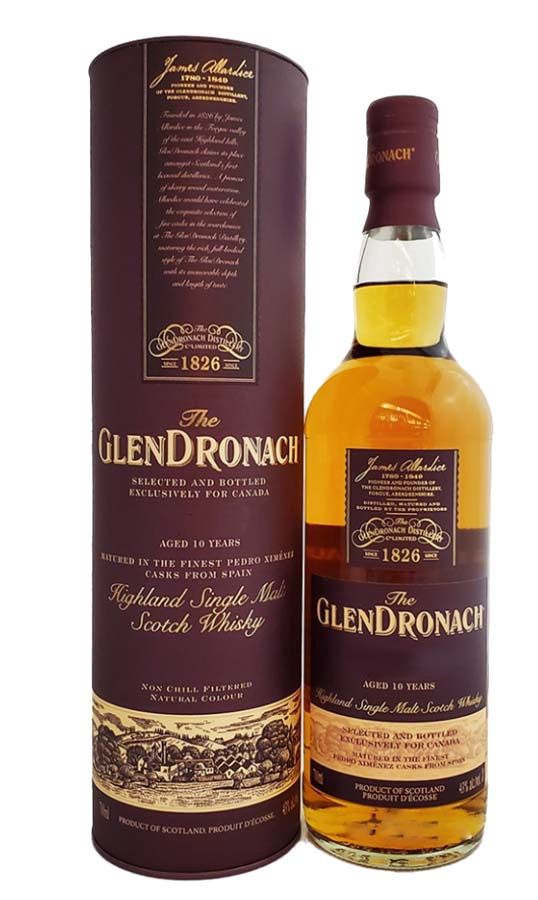 GLENDRONACH 10 YR VINTAGE, Size: 700 ml