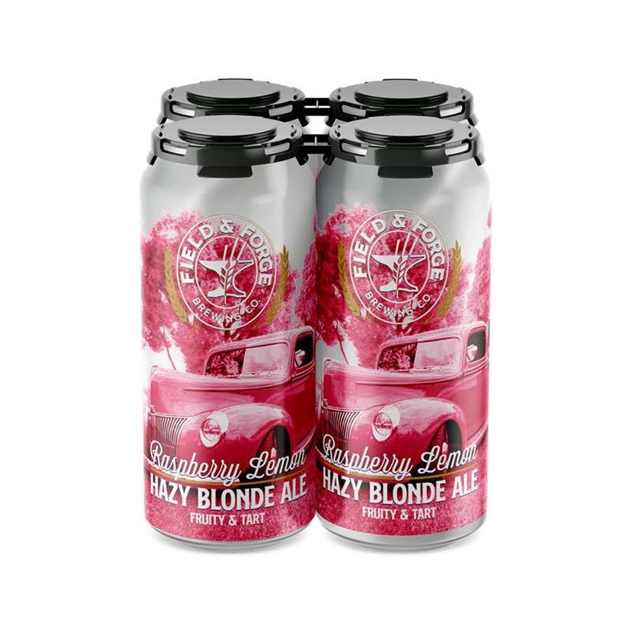 RASPBERRY LEMON HAZY BLOND, Size: 4 Cans