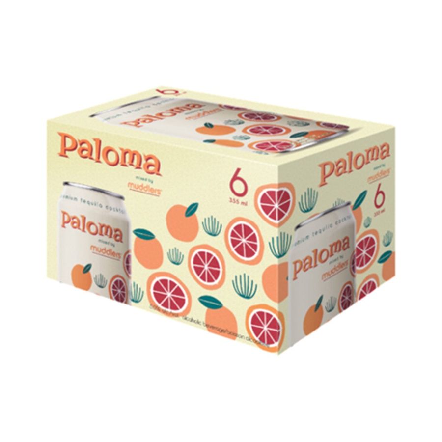 MUDDLERS PALOMA, Size: 6 Cans