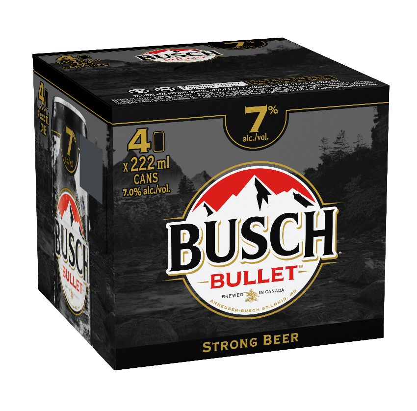 BUSCH BULLET, Size: 4 Cans