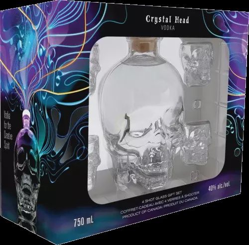 CRYSTAL HEAD VODKA GIFT PACK