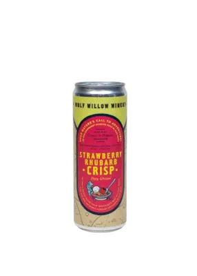 Wolf Willow Strawberry Rhubarb Crisp