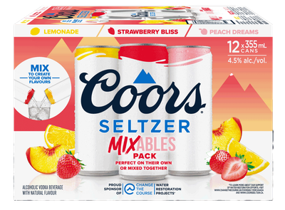 COORS SELTZER MIXABLES