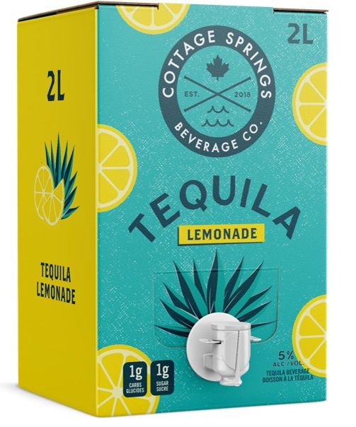COTTAGE SPRINGS TEQUILA LEMONADE, Size: 2000 ml