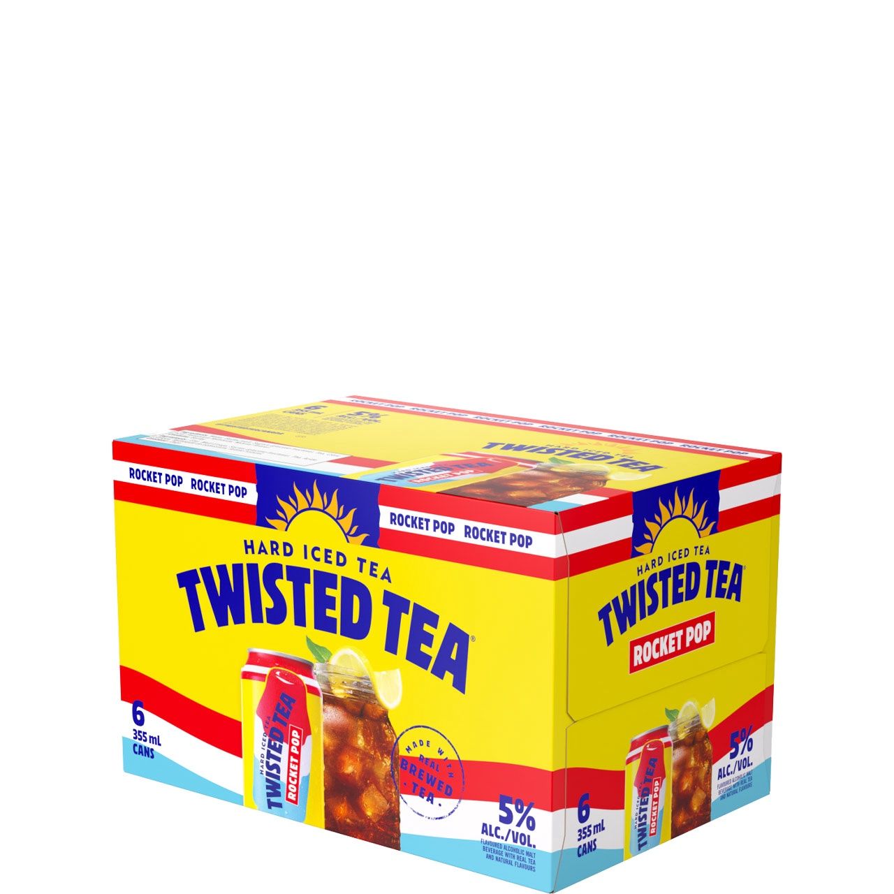 TWISTED TEA ROCKET POP 6 CAN, Size: 6 Cans