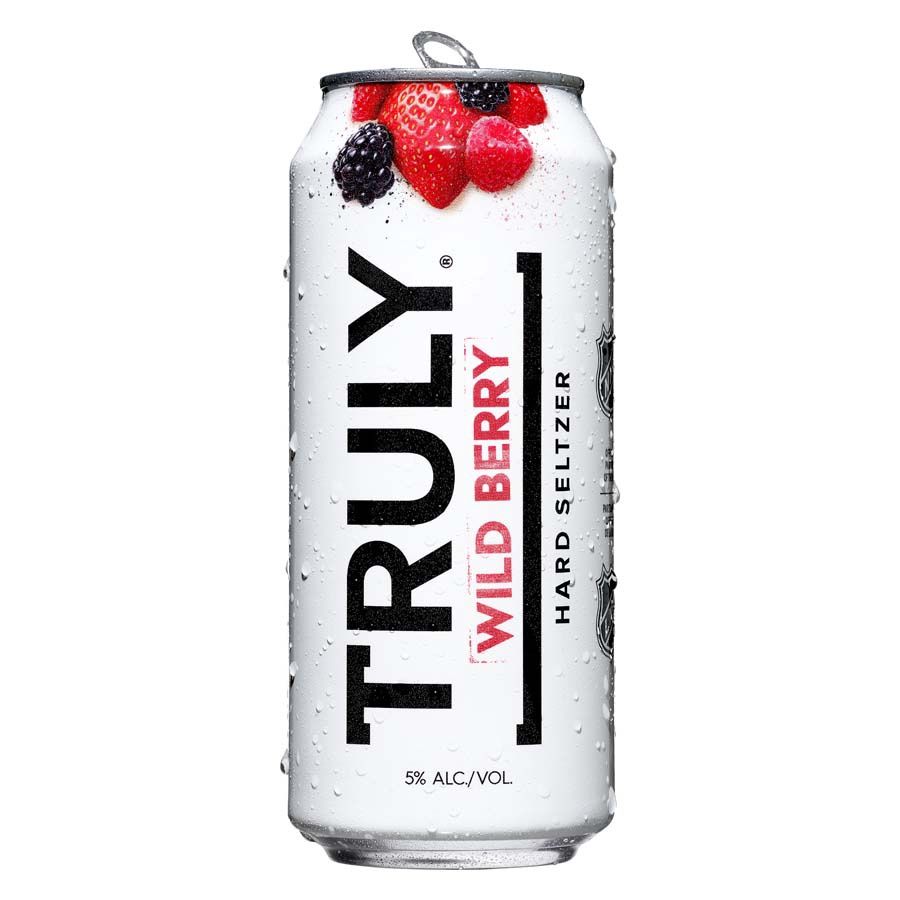 TRULY HARD SELTZER WILD BERRY, Size: 1 Can 473ml