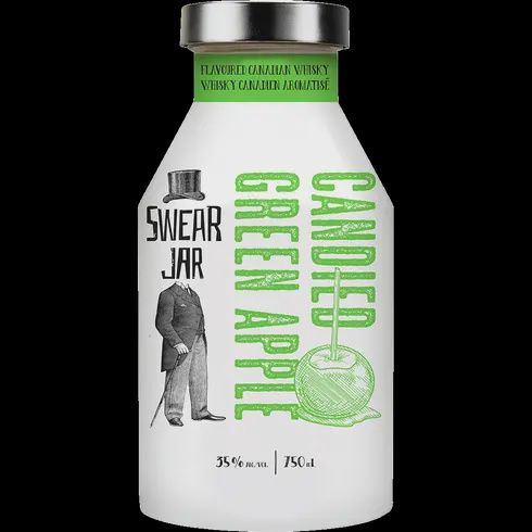 SWEAR JAR CANDIED GREEN APPLE, Size: 750 ml