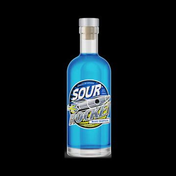 STUMBLETOWN SOUR ROCKET BLUE TROPICAL, Size: 750 ml