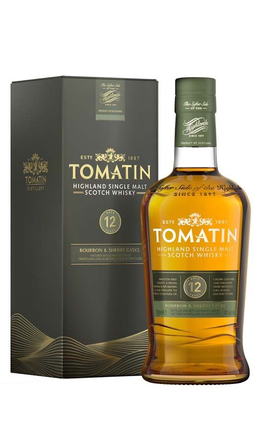 TOMATIN 12 YR SINGLE MALT, Size: 750 ml
