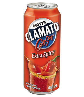 MOTT'S CLAMATO CAESAR EXTRA SPICY
