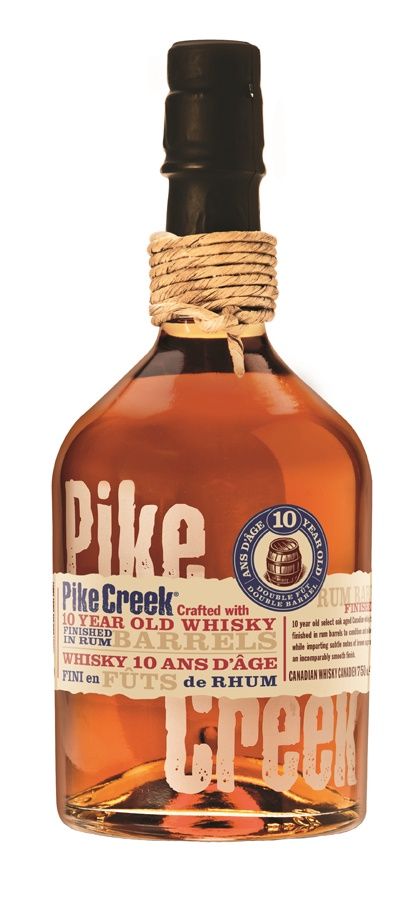 PIKE CREEK DOUBLE BARRELED CDN WHISKY, Size: 750 ml