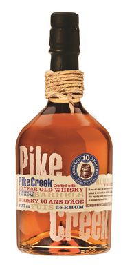 PIKE CREEK DOUBLE BARRELED CDN WHISKY