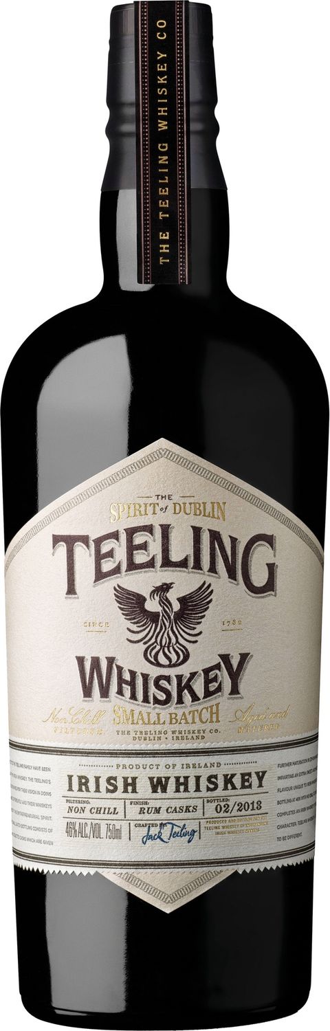 TEELING SMALL BATCH IRISH WHISKEY, Size: 750 ml