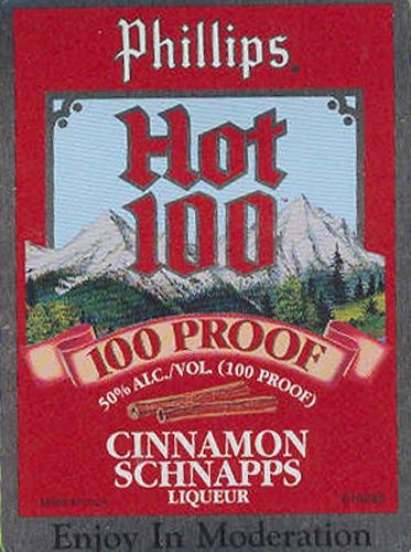PHILLIPS HOT 100 CINNAMON, Size: 375 ml