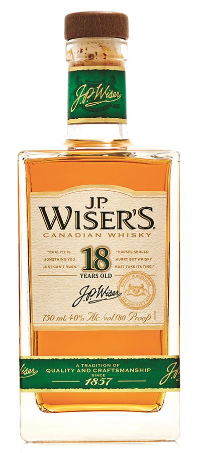 J.P. WISER'S 18 YEAR OLD, Size: 750 ml