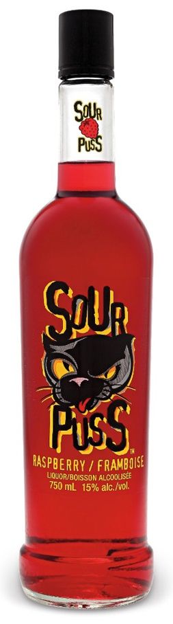 SOUR PUSS RASPBERRY, Size: 200 ml