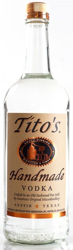 TITO'S HANDMADE VODKA, Size: 750 ml