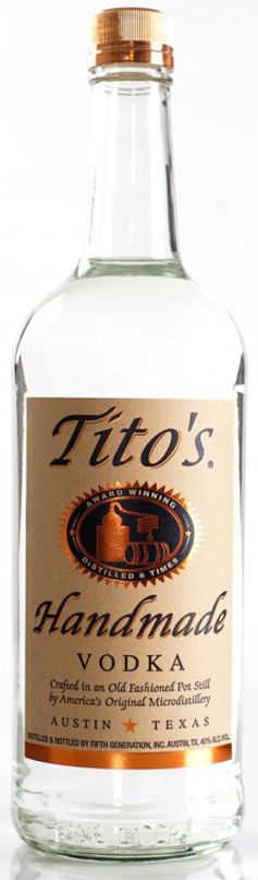 TITO'S HANDMADE VODKA, Size: 750 ml