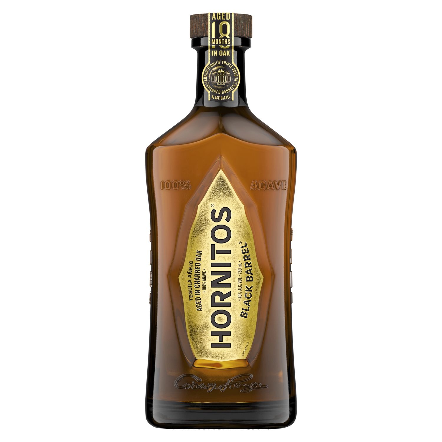 HORNITOS BLACK BARREL TEQUILA - SAUZA, Size: 750 ml