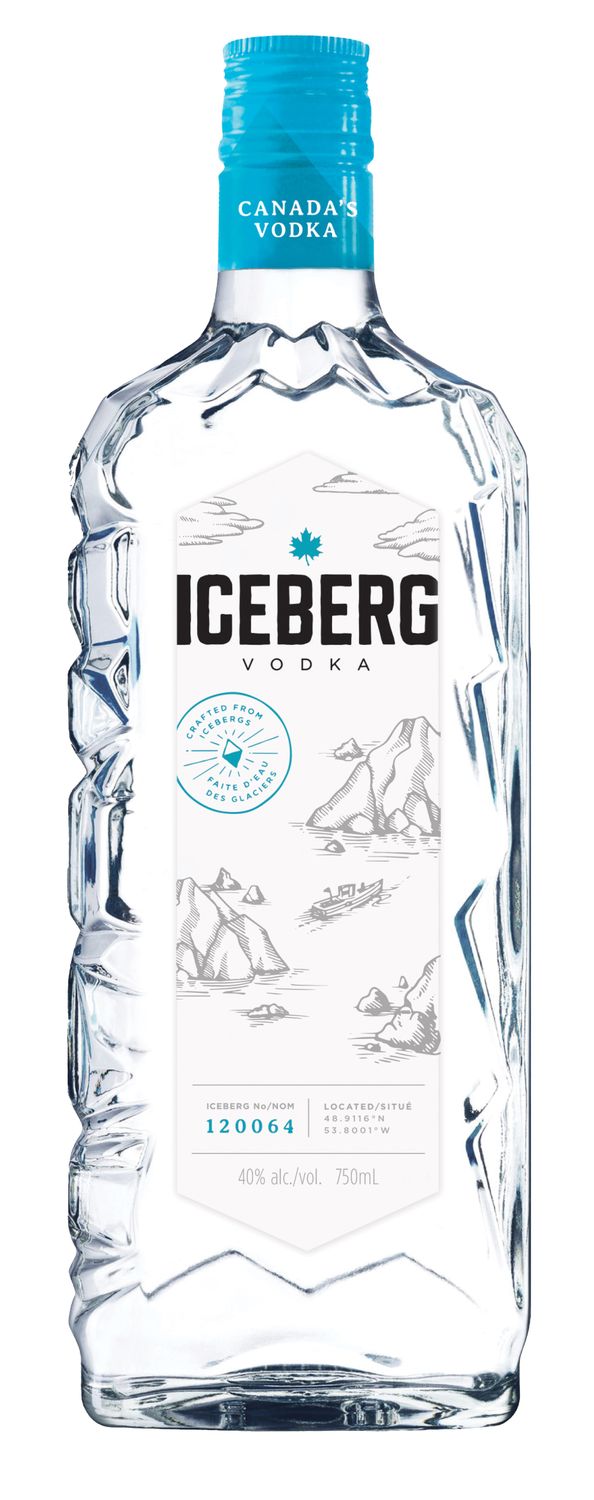 ICEBERG VODKA, Size: 750 ml