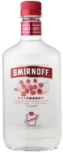 SMIRNOFF RASPBERRY VODKA, Size: 375 ml