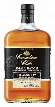 CANADIAN CLUB SMALL BATCH CLASSIC 12