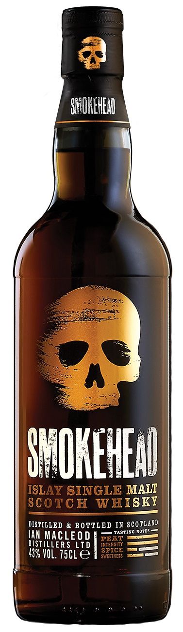 SMOKEHEAD ISLAY SINGLE MALT SCOTCH, Size: 700 ml